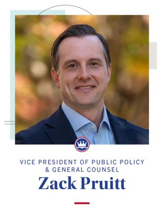 The ERLC is excited to welcome Zack Pruitt to serve as vice president of public policy and general counsel.

Pruitt comes to the ERLC from Alliance Defending Freedom, where he served as senior counsel and director of U.S. government relations.

Pruitt grew up in Chattanooga, Tennessee where he attended Woodland Park Baptist Church under Dr. Wayne Barber. He currently serves in his Southern Baptist church in the greater D.C. area. He earned his Juris Doctor with a certificate in International and Comparative Law from St. Louis University School of Law. He obtained his bachelor’s degree in history from the University of Tennessee at Chattanooga. He is a member of the state bar in Tennessee and the District of Columbia and is also admitted to practice in the U.S. Supreme Court.

➡️ You can learn more about him at the link in our bio.