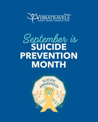 This month, we’re joining the conversation to raise awareness, encourage connection, and remind everyone that mental health deserves care and attention, too.

Healthcare professionals dedicate so much of themselves to caring for others. Throughout Suicide Prevention Month, we encourage you to check in with yourself, check in with the people around you, and remember that reaching out for support is a sign of strength. 💙

A conversation, a listening ear, or simply asking, “Are you okay?” can make a meaningful difference.

If you or someone you know needs support, help is available:

📞 Call the 988 Suicide & Crisis Lifeline at 988
💬 Text 988
🌐 Visit https://988lifeline.org

This September and beyond, let’s continue looking out for one another. 💜

#SuicidePreventionMonth #SuicidePrevention #MentalHealthMatters #988Lifeline #HealthcareProfessionals #VibraTravels