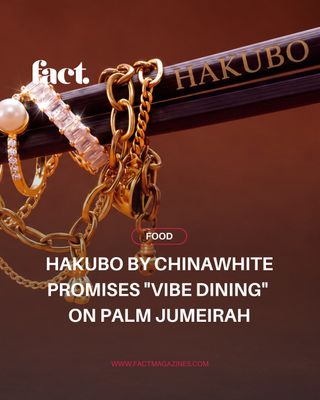The Japanese word "hakubo" refers to the exact moment of twilight—that quiet shift right before the evening completely takes over. 🌅🥢

It is a fitting name for the newest addition to Palm West Beach. Brought in by the team behind Chinawhite Skypool, Hakubo is designed entirely around the transition from a sit-down dinner into a late-night party.

Hit the link in bio to learn more

#factmagazine #hakubodubai #palmjumeirah #dubairestaurants

[ hakubo dubai • palm west beach restaurants • new restaurants dubai ]