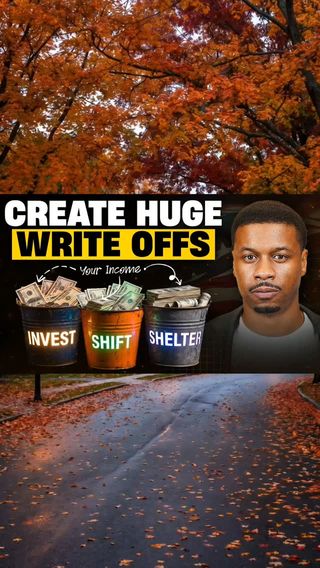 Most people wait until tax season to ask, “What can I write off?”

That’s already too late. 🛑

The financially savvy don’t wait until the end of the year to hunt for deductions. They plan ahead and structure their finances strategically throughout the year to take advantage of opportunities built into the tax code.

Because smart tax planning isn’t simply about paying less in taxes.

It’s about keeping more of what you earn and putting those savings to work toward your financial future. 🎯

The right strategy can allow you to make investments, grow your business, build wealth, and potentially reduce your tax burden at the same time.

In other words, tax strategy isn’t just about deductions.

It’s about using the tax code strategically as part of your overall wealth-building plan. 💰

Don’t wait until tax season to find out what you could have done differently.

Plan before the year ends. Build strategically. Keep more of your money.

Visit 🔗 https://go.lillink.click/tax-write-offs or our link in bio to watch the full video.

#taxwriteoffs #taxdeductions #taxplanning #wealthbuilding