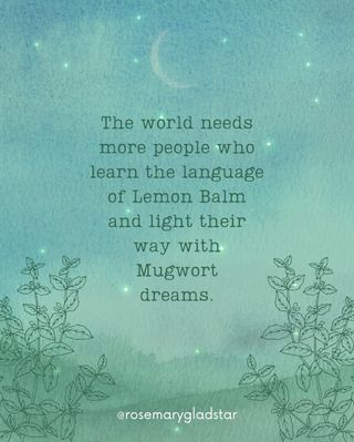 If you saw yourself in these words—the moon-whisperers, the tree-listeners, the kitchen alchemists—you’re already on the herbal path.

The Science & Art of Herbalism was created for people just like you.

If you want to deepen your connection with the plants and bring a bit more beauty, care, and wonder into the world, we’d love to walk that path with you. 🌙🌿

Learn more at https://scienceandartofherbalism.com (or tap the link in our bio @rosemarygladstar)