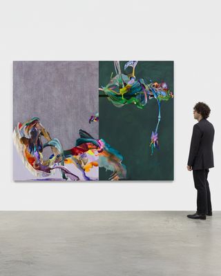 New paintings by Ilana Savdie (b. 1986) are paired alongside paintings by Chaïm Soutine (1893–1943) at NORR COHAN's 48 Walker Street location through October 24.

One of the singular painters of the École de Paris, Soutine has come to be regarded as a pivotal figure in the passage from early modernism to the gestural painting of the postwar years. Savdie is considered among the most inventive painters of her generation, navigating the legacies of abstraction, postmodernism, and the digital turn, joining gestural marks to gradients, translucencies, and surfaces inflected by the language of the screen. 

In a review of the exhibition by Celeste Marcus, author of Chaim Soutine: Genius, Obsession, and a Dramatic Life in Art, "Savdie’s canvases translate Soutine... Savdie shows viewers that the whipped-ness in her paintings is related to the motion in a Soutine... It is like watching two dancers with very different charismas make complementary motions with their bodies side by side." 

🔗 Learn more about Savdie / Soutine and inquire about available works at the link in bio.

📸 [1] Ilana Savdie, Galactophore, 2026. Oil, acrylic, and beeswax on canvas stretched on panel. 67 x 90 in (170.2 x 228.6 cm). © Ilana Savdie 2026. Courtesy of the artist and NORR COHAN, New York. Photo by Dan Brewer. [2] Chaïm Soutine, Le lièvre sur fond bleu, ca. 1924. Oil on canvas. Framed: 41 x 29 1/4 in (104 x 74.4 cm). Courtesy of Simon Studer Art. Photo by Erin Brady for Dan Bradica Studio.