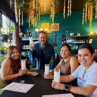 Thank you everyone that joined me today for the Ancestor Veneration & Candle Workshop! 🕯️✨

I hope that you learned something new you can apply to your practice! Remember, you too will one day be an Ancestor. ✨

Thank you Hemlock Haus for hosting us in your lovely shop! 🖤

-Oz 🪬
•
•
•
#mexoterica #ancestors #candles #altar #spirituality
