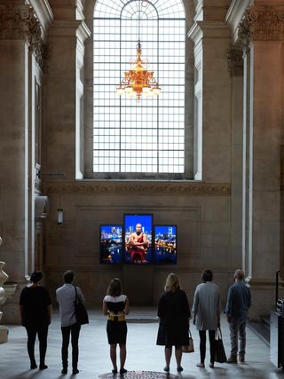 This Friday, October 16, St Paul's Cathedral will celebrate the life and legacy of Bill Viola. The special event marks ten years since the unveiling of the artist's video installations, Mary, 2016, and Martyrs (Earth, Air, Fire, Water), 2014, on long-term loan from the Tate. 

Viola previously said that the two large-scale installations symbolize "some of the profound mysteries of human existence. One is concerned with birth and the other death; one with comfort and creation, the other with suffering and sacrifice... the final pieces will function both as aesthetic objects of contemporary art and as practical objects of traditional contemplation and devotion."

Friday's event will feature short talks about Viola and his work, and an exclusive opportunity to view an additional artwork beneath the Dome of St Paul’s Cathedral, Inverted Birth, 2014. The viewing will be accompanied by music from the St Paul’s Cathedral Consort. 

🔗 RSVP for the celebration of Bill Viola on Friday, October 16, from 6:30-7:30 PM at the link in bio.

📸 [1] Installation view, Bill Viola, Mary, 2016. St Paul's Cathedral, London, UK. Photo by Peter Mallet. [2] Installation view, Bill Viola, Martyrs (Earth, Air, Fire, Water), 2014. St Paul's Cathedral, London, UK. Photo by Peter Mallet.