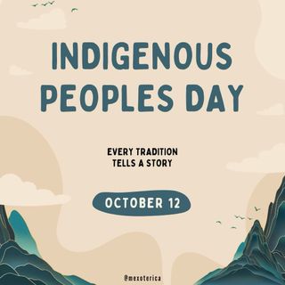Today and every day, we honor the rich histories, enduring cultures, and vital contributions of Indigenous peoples.🌿

-Oz 🪬
•
•
•
#mexoterica #indigenous #indigenouspeoplesday #honor #history