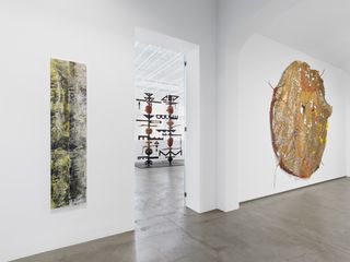 Visit us in Kinderhook, NY, to see "Modus Operandi" at The School.

"Modus Operandi" brings together work by nearly twenty artists across painting, sculpture, textile, photography and video and is open every Saturday from 11-6PM through November 28.

Learn more at the link in bio.

📸: Installation views, "Modus Operandi", 2026, The School | Jack Shainman Gallery, Kinderhook, NY. Courtesy of the artists and Jack Shainman Gallery, New York. Photo: Dan Bradica Studio

#ModusOperandi #TheSchool #JackShainmanGallery #JSG