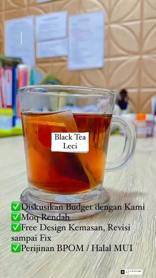 Maklon Teh Celup Herbal & Minuman Serbuk
Mulai bisnismu bersama kami 💚

Diskusikan budget ✅
Tentukan Tanggal Produksi ✅
Barang jadi dalam hitungan minggu✅

- PT Tanata Herbalindo Utama - 
Melayani Sepenuh Hati
Dapatkan Kualitas Terbaik dengan Harga Terbaik

Info lebih lanjut bisa klik link di Bio yaa🤗

#tanataherbalindoutama #produsenteh #produsentehherbal #produsencollagen #produsenfiberdrink