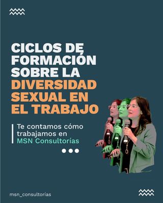 Hoy te hablamos de nuestro trabajo en asesoramiento a empresas y organizaciones en temas de género, inclusión y diversidad.

Los ciclos de formación tiene el objetivo de crear espacios de trabajo saludables.

Es necesario que las organizaciones establezcan políticas de inclusión lo antes posible, para garantizar el bienestar de sus equipos.

Sumate a la experiencia MSN.

María José Scaniello Negris

#trabajo #conciliación #corresponsabilidad #talento #liderazgo #networking #directivas #igualdaddegénero #feminismo #elcostedelaconciliacion #genero #mujer #tecnologia #womanintech #mujeresit #mujererio #latam #LGBTQIA+#igualdaddegenero #empresasinclusivas #mujeresenTI #diversidad #convenio190 #derechoslaborales #oit #discriminacion #discriminación