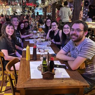 Ontem, dia 07 de dezembro, alguns membros do grupo ORCALAB se reuniram para confraternizar e celebrar o ano de 2022. Foi um ano de muito trabalho, crescimento e aprendizado! Esperamos que o ano de 2023 seja ainda melhor :) 

#orcalab #pesquisa #confraternização #2022 #2023