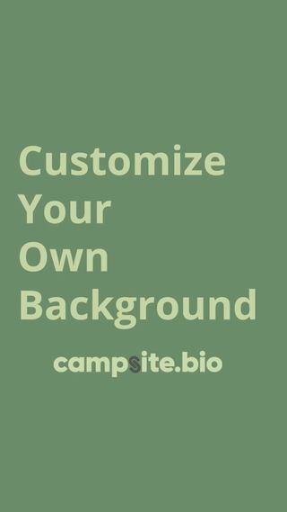 One neat http://campsite.bio/ feature? You can customize the image on your profile 🖼️ 

Keep it simple, make it groovy, or add a branding image. Whatever way you like it, we can make it happen. Just check out how some of our clients utilize the background image feature ⬆️ 

Want to be featured in one of our posts? Comment below and let us know if you use a customized background 👇 

Come camping with us and get your own Campsite.bio link today by heading to our website!
