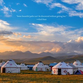 “Some beautiful paths can't be discovered without getting lost.”―Erol Ozan

Surprises can often be our favorite parts of a trip.
📸 Yang Shuo
#travelinspo #travel #vacationmood #travelquotes #travelgram #wanderlust #travelgoals #adventure #globetrotter #steppe #mongolia #asia #nomad