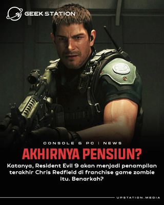 Resident Evil 9 memang belum diumumkan, tapi bocoran terbaru membeberkan beberapa detail dari game itu.

Salah satunya, RE9 akan jadi game terakhir yang dibintangi Chris Redfield. Ceritanya sendiri masih akan melanjutkan timeline setelah game RE8.

Lantas, apakah Chris cuma sekedar pensiun, atau malah akan dibunuh?

Selengkapnya di bio!

#residentevil #chrisredfield #residentevilindonesia #re9 #residentevil9 #residentevilvillage #chrisredfieldresidentevil #chrisredfieldbsaa #capcomgames