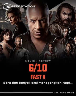 Fast X adalah film kesepuluh Fast and Furious, yang seperti film-film sebelumnya, banyak menampilkan aksi seru, menegangkan.

Sayangnya, banyak hal dalam film Fast X yang di luar logika, dan masih minim unsur street racing yang dijanjikan.

Pertanyaannya, Fast X worth it gak sih buat ditonton? 

Simak review selengkapnya di bio!

#fastx #fastandfurious #fastsaga #fastxmovie #dominictoretto #dantereyes #vindiesel #jasonmomoa #thefastandthefurious #reviewfilm #filmbaru #filmterbaru