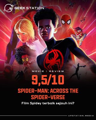 Kalau mengingat bagaimana Into the Spider-Verse terasa seperti sebuah suntikan adrenalin, banyak yang merasa akan sulit bagi Across the Spider-Verse untuk memenuhi ekspektasi tinggi yang dimiliki pemirsanya. 

Namun, entah bagaimana, sekuel ini berhasil menyempurnakan prekuelnya dengan baik.

Simak review lengkapnya di bio!

#spidermanmilesmorales #spidermanaccrossthespiderverse #acrosstheuniverse #milesmorales #spidermanintothespiderverse #spiderman #milesmoralesspiderman 
#milesmoralesmovie