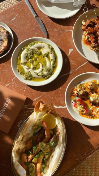Our new winter menu has landed.🍴 We’re keeping the vacation vibes going with gusto, celebrating vibrant, flavour-hitting winter warmers in our first seasonal menu shake up since opening. New dishes include: 

🦐 Yamba king prawns, kiwi, curry leaf, vadouvan spice butter 
🍄 Mafaldine @ciaofabbrica pasta, shiitake mushroom ragu 
🍨 Spiced persimmon pavlova, crème fraiche, molasses 

See full menu in #linkinbio 🔗