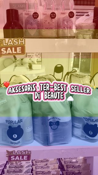 Aksesoris Best Seller di Beaute nih. Beli skincare sekalian aksesoris disini aja. Wajib banget mampir ke Beaute yaaa🥰

OUR OFFICIAL CONTACT : 
WA : 0856-4063-6321
Shopee : Beauté House of Cosmetics
Tiktok : @beaute.hoc

✨Beaute store 
📍jl. ringroad utara, ruko Sumberbaru Square II blok L (sebrang kampus UTY) 
✨Beaute Nail art 
📍jl. ringroad utara, ruko Sumberbaru Square II blok L
Beaute Nail art (di dalam store Beaute)

#skincarejogja #skincareroutine #makeup #makeupjogja #beauty #nailartdesign #nailarts #nailartjogja #nailartjogjamurah #nailartaddict #drugstore #drugstoremakeup #tokoskincare #tokomakeup #tokokosmetikmurah #tokoskincaremurah