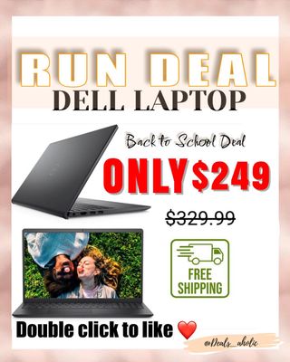 Looking for a laptop? Tag your friends to see this deal. Back to school promotion . Dell laptop. This has sell out risk . 
Link in my Bio to shop 
⚠️ Follow @deals_aholic and my back up page if you haven’t yet 😉

⚠️Missing out on deals?

✅ Like our posts and comment. This way Ig will keep showing you our deals in your feed 😉
✅Turn on Post/Story notifications to be alerted when I share a deal ! 
��⚠️Tap in my story for fast  hot deals and clearances. 
Join my FREE Telegram group with the first link in my bio, receive instant notifications on all deals first!

⚠️Disclaimer:  I am just an affiliate marketer. I  advertise for  stores . I don’t sell anything . I do not own the brand's trademarks, logos, pictures or products posted. I do not intend to infringe on any copyright.  I am part of an affiliate program where I earn commission  when advertising and purchases are made through the affiliate link .  I find such content available on the internet. Contents are considered fair use as part of the affiliate program. 
Ad ( I earn commission with sales ) 

Snagged it? Wanna tag a friend?  Drop their names below 

Prices, promotions and codes are valid at the time posted but it can expire at anytime. If so let me know  https://brandcycle.shop/vz854

#clearance #momblogger #mamadeals #dealsaholic #dealsdealsdeals #backtoschooldeals #backtoschool